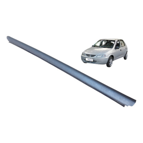 Pestana Interna Friso Porta Traseira Esquerda Celta 4p 2003 Cinza-escuro