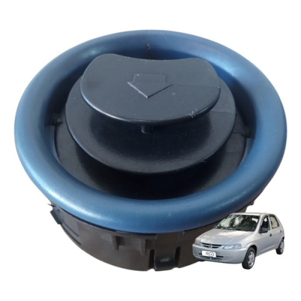 Difusor Saída Ar Painel Azul Gm Celta Prisma 2000 A 2010