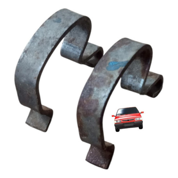 Par Presilha Trava Radiador Fiat Uno 2003