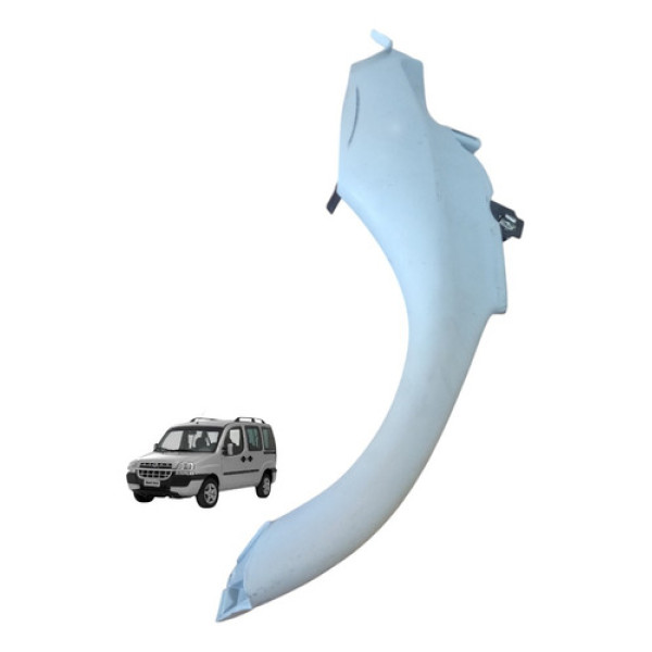 Alça Teto Dianteiro Direito Fiat Doblo Elx 2004 2012 Cinza Claro