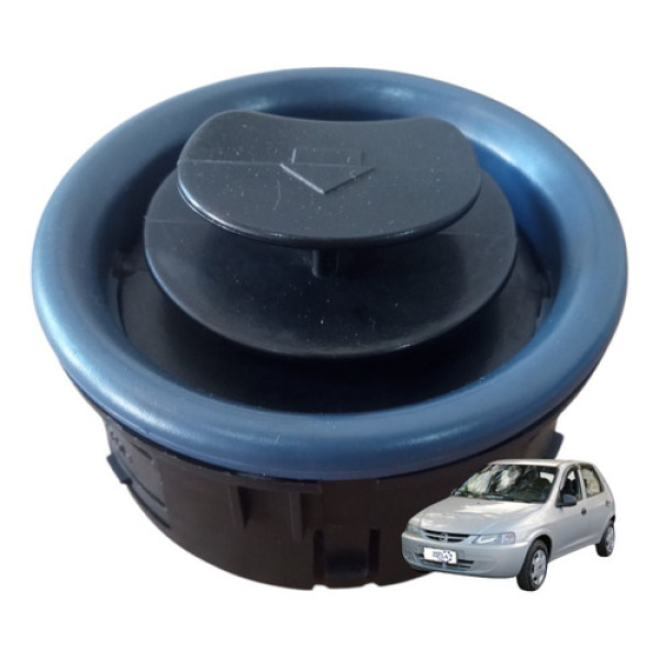 Difusor Saída Ar Painel Azul Gm Celta Prisma 2000 A 2010