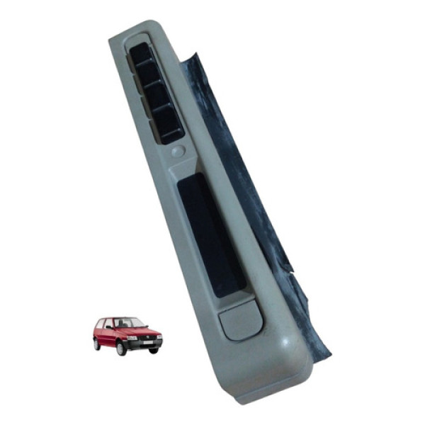 Moldura Superior Botão Fake Painel Central Fiat Uno 2003