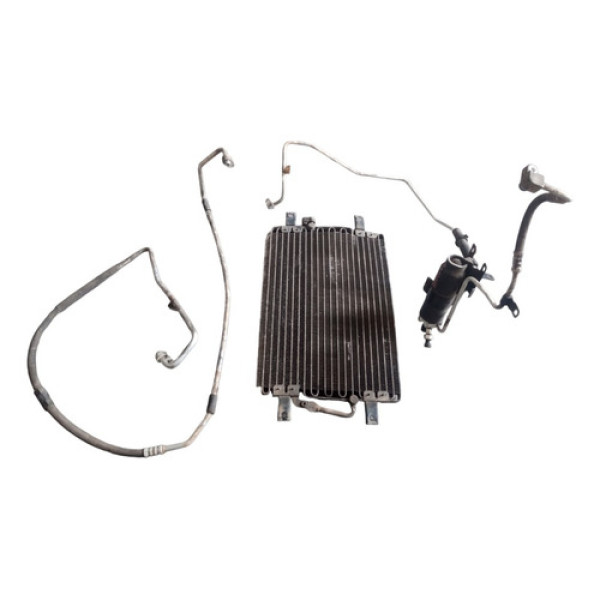 Kit Condensador Ar Condicionado Secante Mangueira Siena 2009