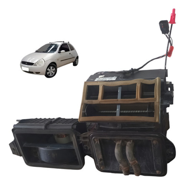 Caixa Evaporadora Ar Forçado Ford Ka Gl 1.0 Ha 2006 Sem Ar