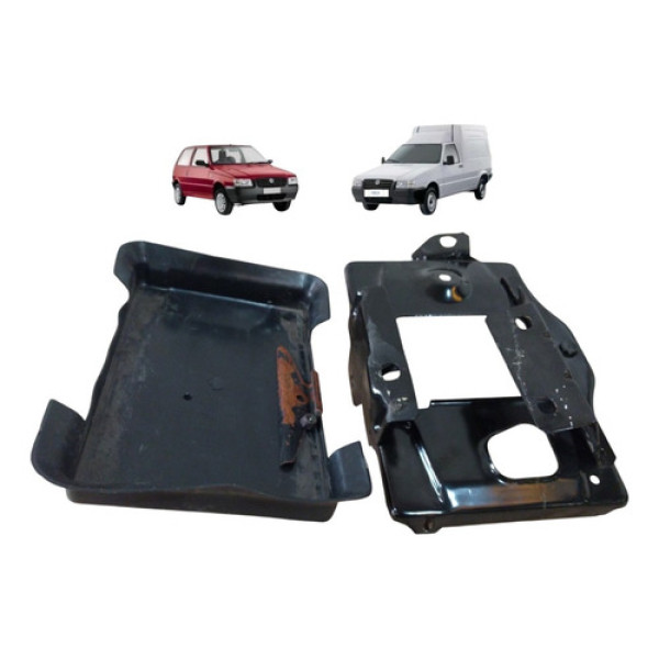 Suporte Bateria Base Fiat Uno Fiorino 2004 2013 Original