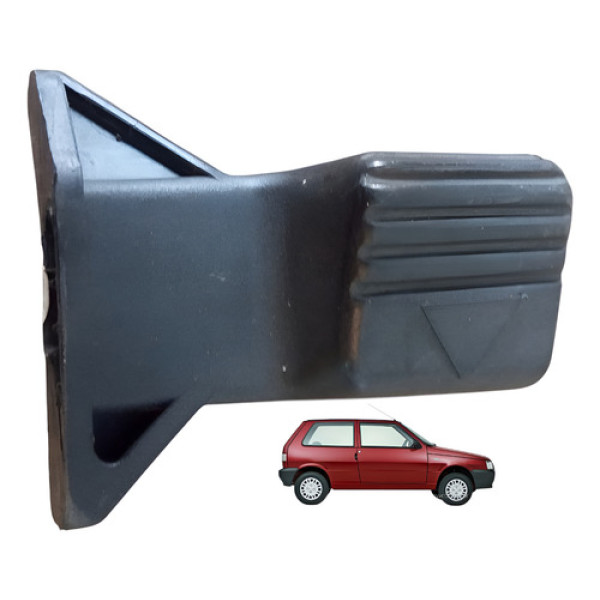 Maçaneta Externa Porta Direita Fiat Uno 2portas 1985 A 2013 - Preto - Dianteira