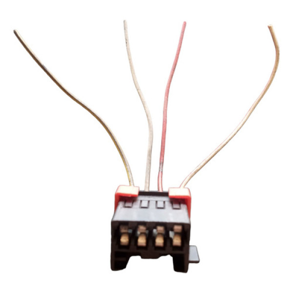 Plug Conector 4 Pinos Painel Instrumentos Fiat Fiorino Uno