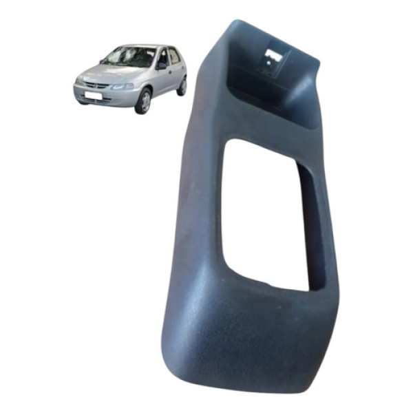 Moldura Console Central Gm Celta 1.0 8v 2001 2006 Original Cinza Macaw