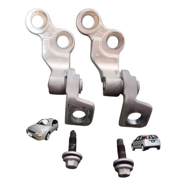 Par Dobradiça Porta Traseira Esquerda Ford Focus Hacth 01 08