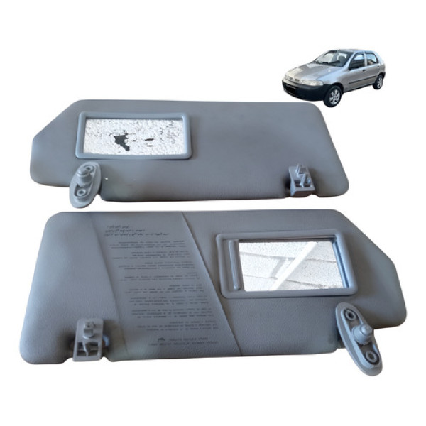 Par Quebra Sol Espelho Ld Le Fiat Palio Chinesinho 4p 2002