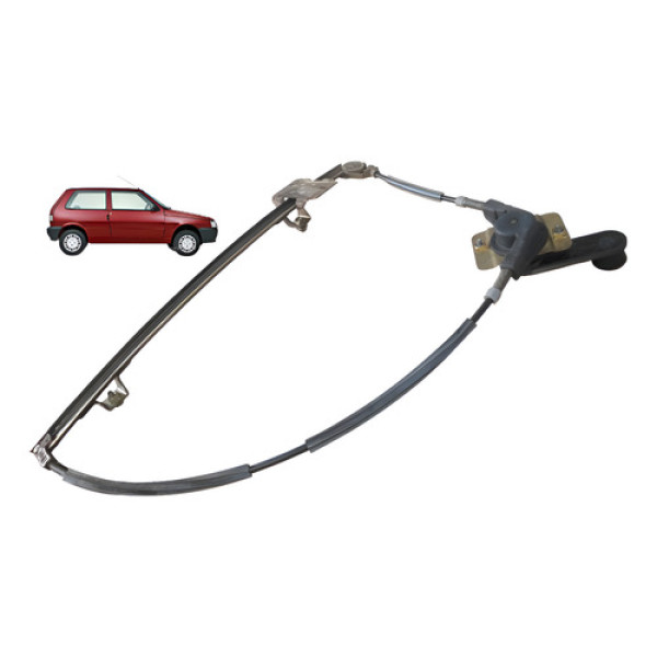 Máquina Vidro Porta Direita Manivela Fiat Uno 2portas 2004