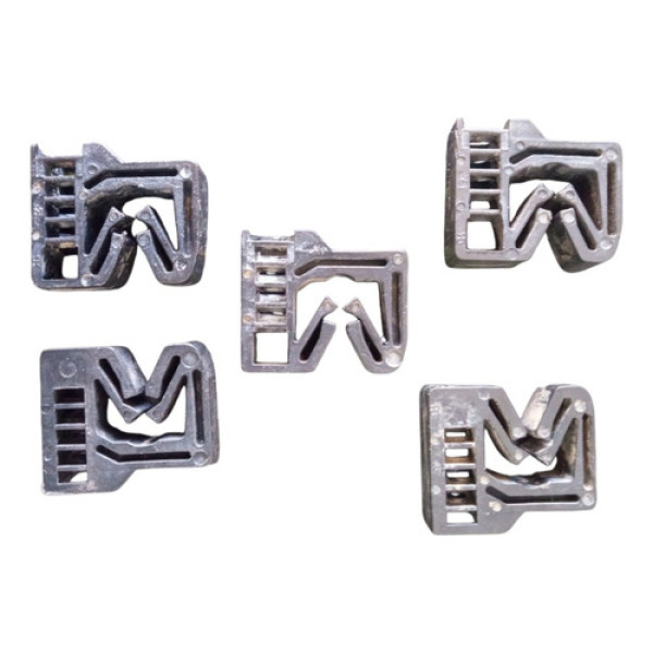 5 Presilha Grampo Suporte Mangueira Renault Sandero 2011 