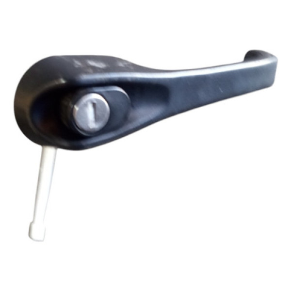 Maçaneta Externa Porta Dianteira Esquerda Fiat Fiorino 2007 Preto Dianteira