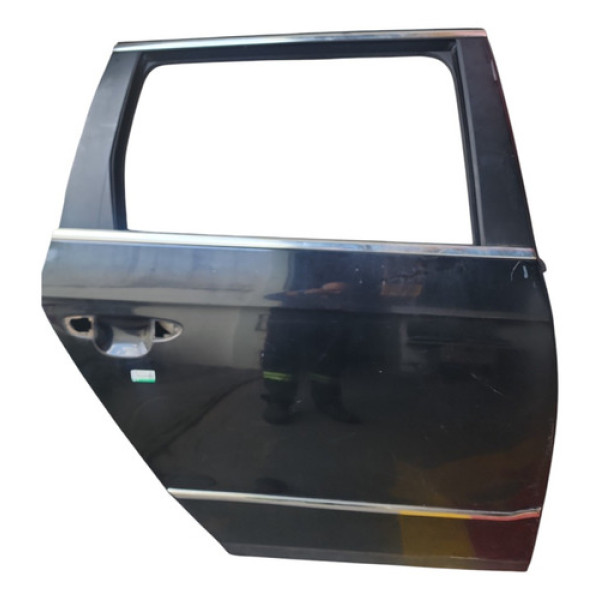 Porta Traseira Lado Direito Passat Var B6 2006 2010  Preto Direito Traseira