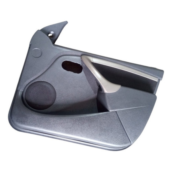 Forro Porta Dianteiro Direita Renault Logan Sandero 06 A 14 Cinza-escuro