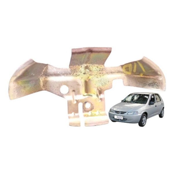 Suporte Fixação Maçaneta Traseiro Direito Gm Celta 4p 2004 Dourado