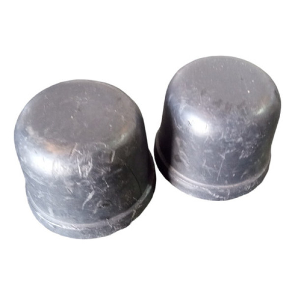 Par Tampa Amortecedor Traseiro Fiat Uno 2007  Preto