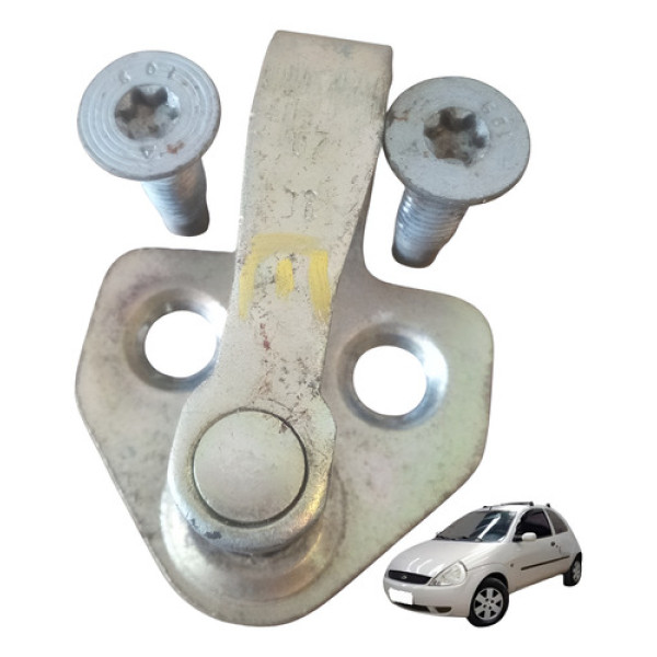 Batente Fechadura Porta Esquerda Parafuso Ford Ka Gl 03 A 07