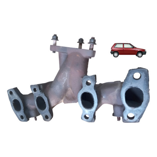 Coletor Escape 1.0 8v Fire Fiat Uno 2001 2006 Original