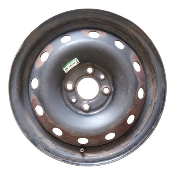 Roda Ferro Aro 14 4 Furos Fumagalli Fiat Siena Palio 2004 Pr Preto