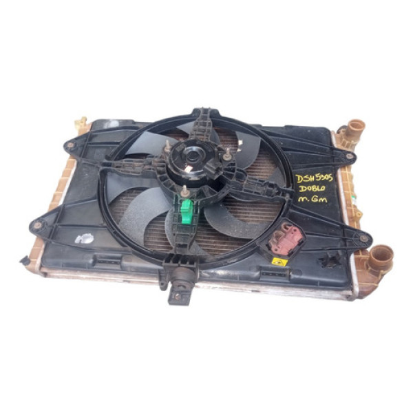 Radiador Água Ventoinha Defletor Gm Fiat Doblo 1.8 8v 2004 