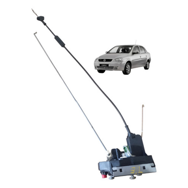 Fechadura Manual Porta Traseira Le Gm Corsa Joy Sedan 03 12