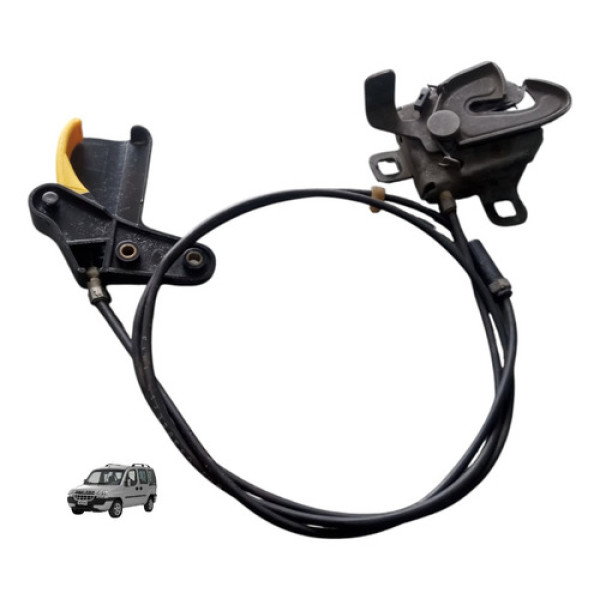 Fechadura Alavanca Cabo Capô Fiat Doblo 2004 2012