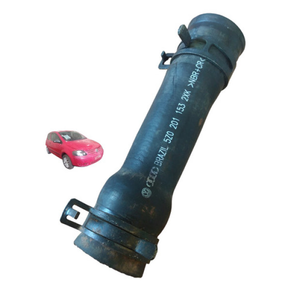 Mangueira Gargalo Tanque Combustível Fox Gol 03 07 09 Preto