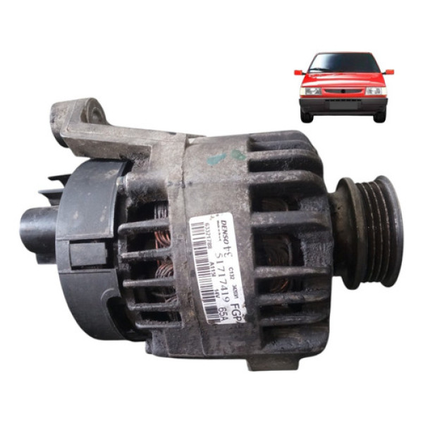 Alternador 65a 14v Denso Sem Ar Fiat Uno 1.0 8v Fire 2004