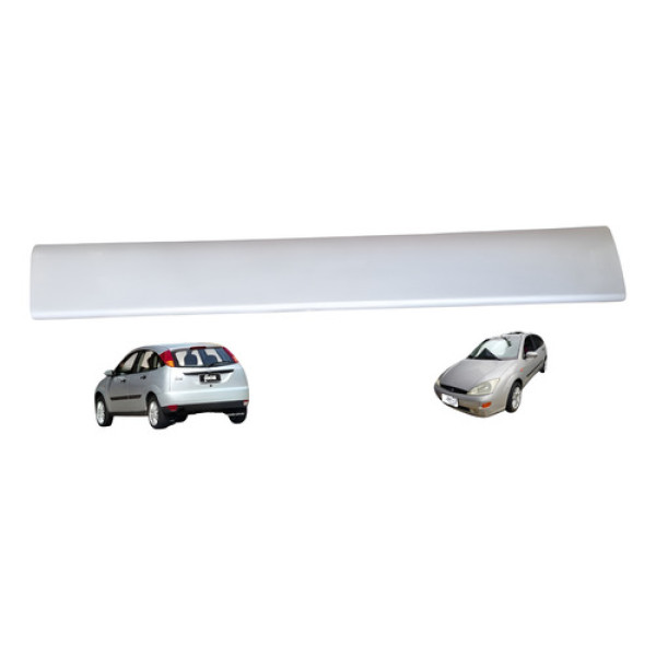 Acabamento Soleira Esquerda Ford Focus Hacth 2001 2008 Cinza-escuro