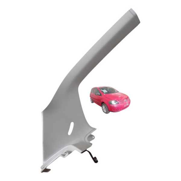 Suporte Tampão Bagagito Traseirouerdo Vw Fox 2p 05 A 09 Cinza Claro