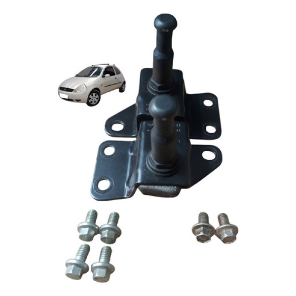 Par Suporte Pino Banco Traseiro Ld Le Ford Ka Gl 2003 A 2007