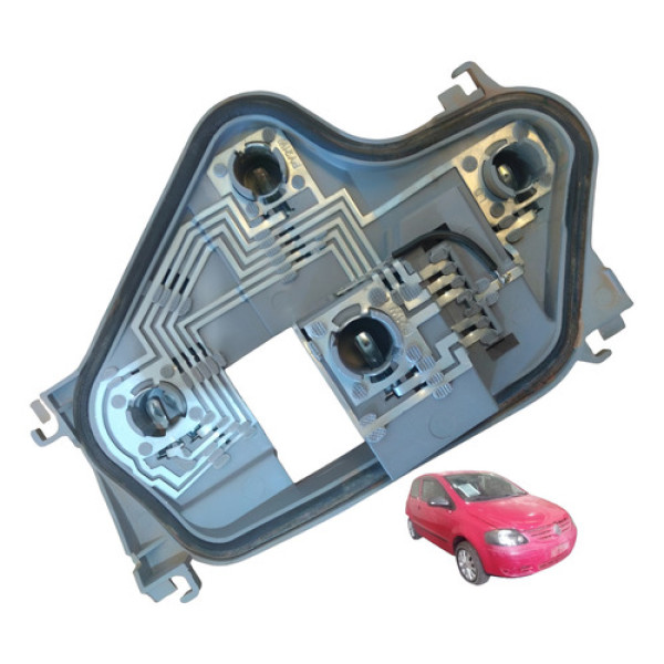 Circuito Soquete Lanterna Traseira L Esquerdo Vw Fox 04 09