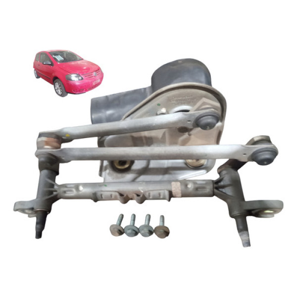 Motor Galhada Limpador Parabrisa Vw Fox 1.0 2005 A 2009