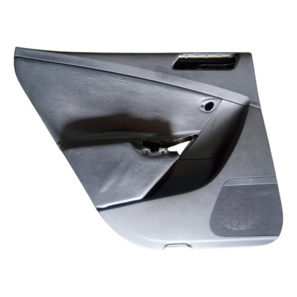Forro Porta Traseira Esquerda Passat Variant B6 2006 A 2010 Cinza-escuro