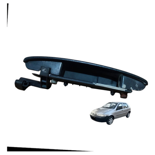 Maçaneta Externa Dianteira Direita Fiat Palio 4 Portas 2002 - Preto - Dianteira