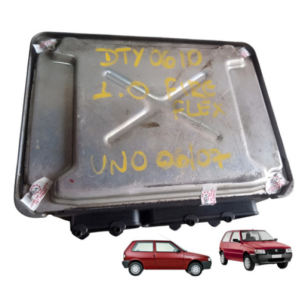 Módulo Injeção 1.0 8v Fire Flex Fiat Uno 2007 Iaw4afbughw423