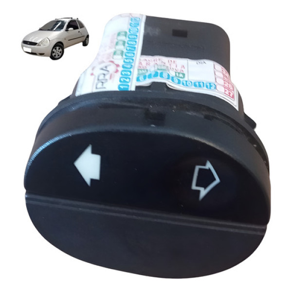 Botão Interruptor Vidro Elétrico Direito Ford Ka 1997 A 2007