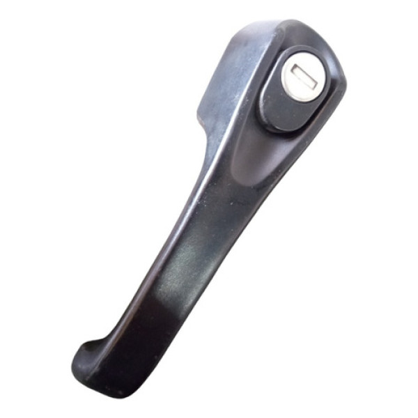 Maçaneta Externa Porta Direita Passageiro Fiat Fiorino 2011 Preto Dianteira