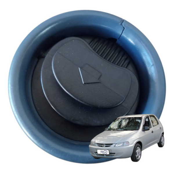 Difusor Saída Ar Painel Azul Gm Celta Prisma 2000 A 2010