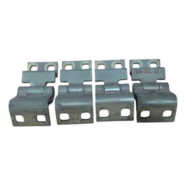 Jogo Dobradiça Tampa Traseira Fiat Doblo Elx 2004 2012